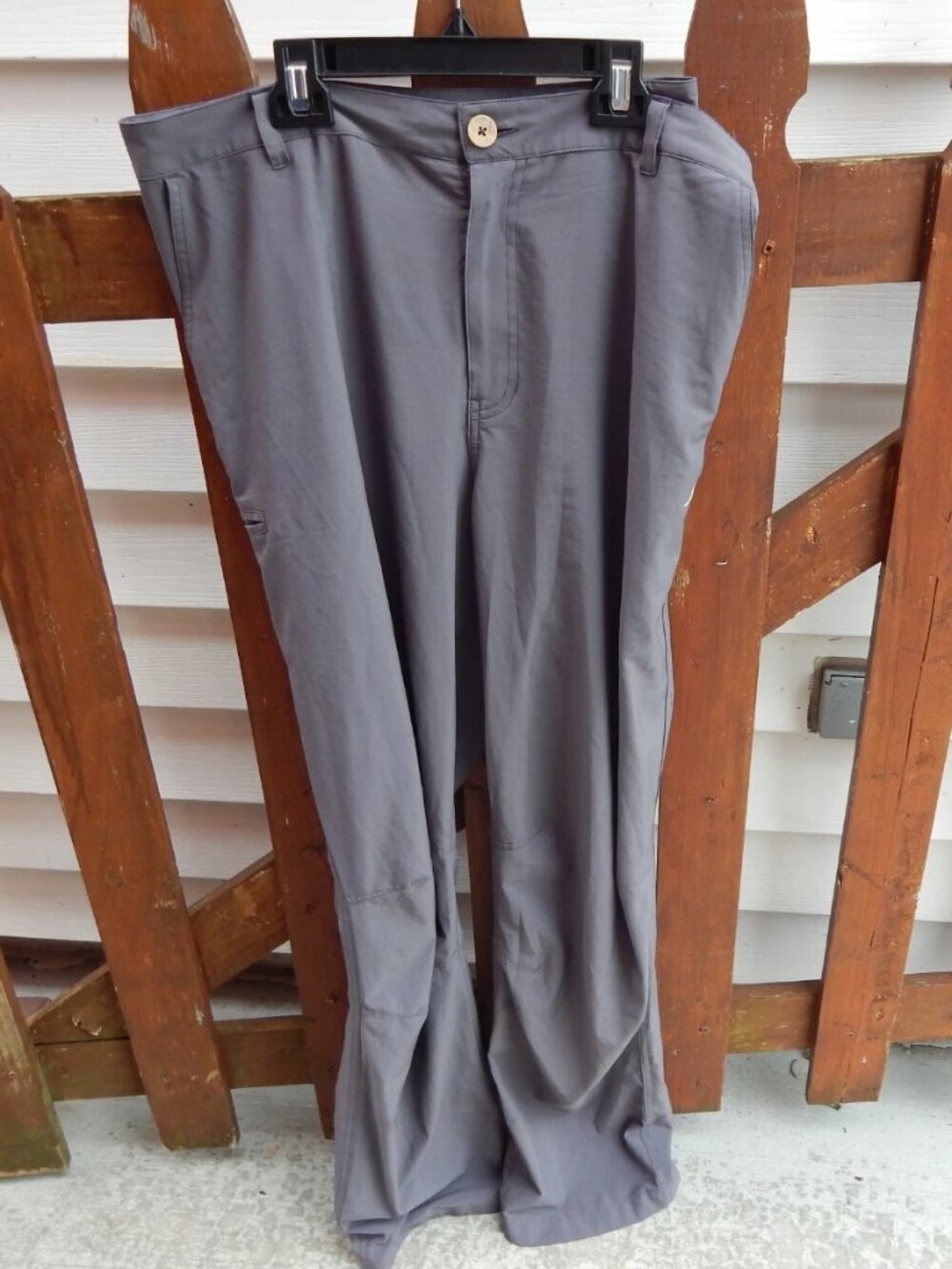 Mens Mojo Company Quick Dry Fishing Pants Grey Gray Size 2XL XXL